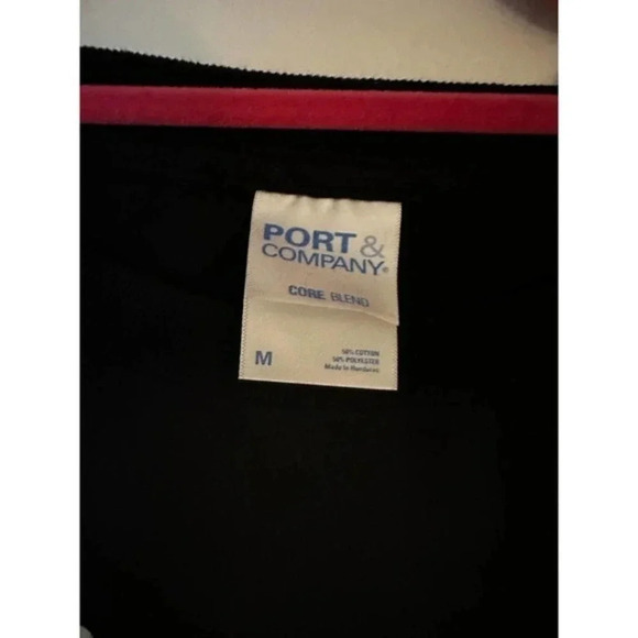 Port & Company Black Core Blend Las Vegas Raiders T-Shirt Size M - Picture 2 of 2